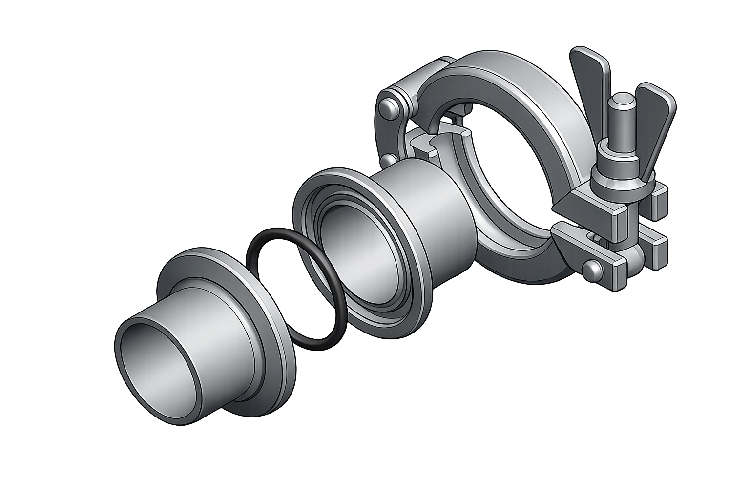 bio-plus® Sterile Clamp Union