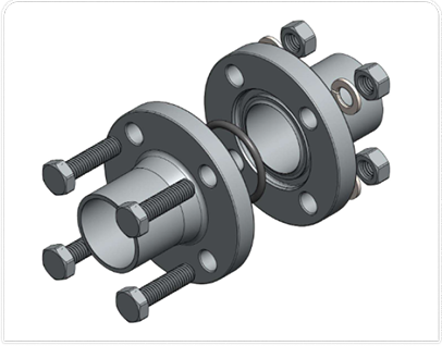 bio-plus® Sterile Large Flange Connection